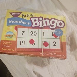 Bingo game for kids and adults